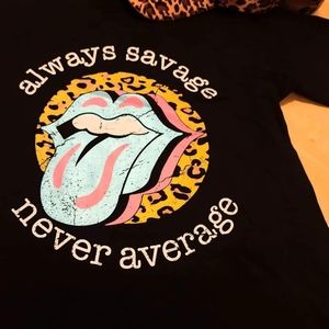 Always Savage Never Average tee